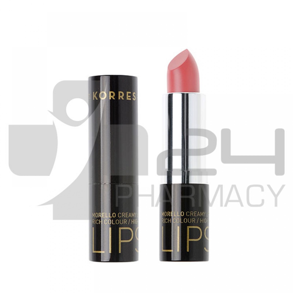 korres morello creamy lipstick 16 blushed pink