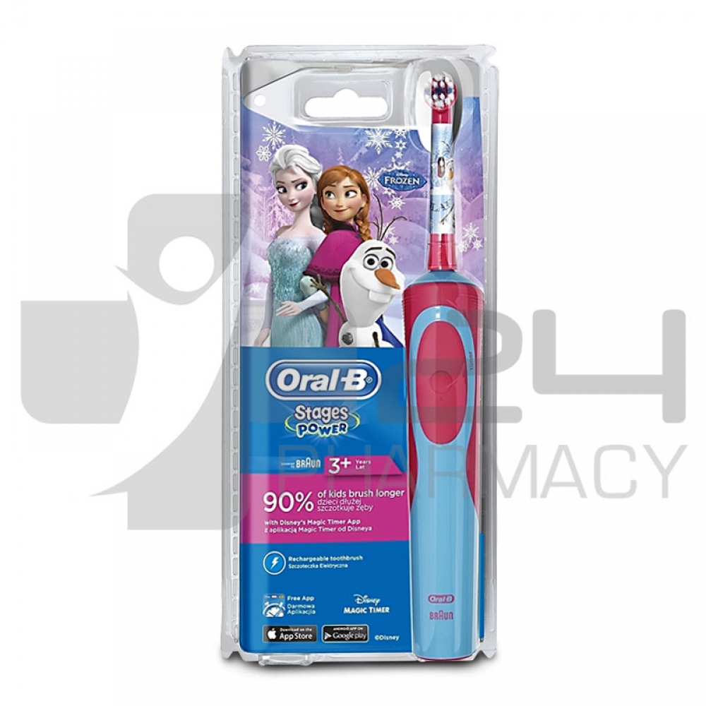 ORAL-B STAGES POWER ΗΛΕΚΤΡΙΚΗ ΟΔΟΝΤΟΒΟΥΡΤΣΑ 1 ΤΜΧ | 24pharmacy.gr